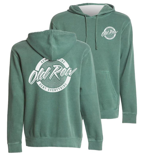 Old Row Circle Logo Pigment Dyed Hoodie