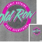 Old Row Logo Heather Grey Short Sleeve