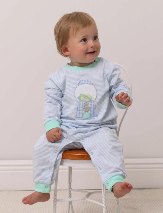 Gumball Machine Romper- Jellybean