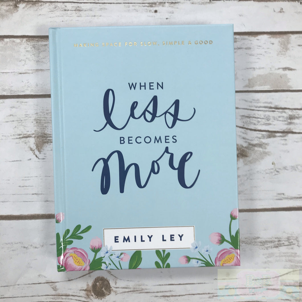 When Less becomes More