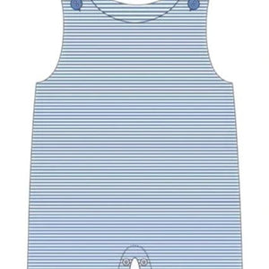 Isaac Jon Jon- Cornflower Blue Stripe- Jellybean