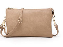 Load image into Gallery viewer, The Riley- Monogrammable 3 Compartment Wristlet/Crossbody