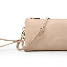 The Riley- Monogrammable 3 Compartment Wristlet/Crossbody