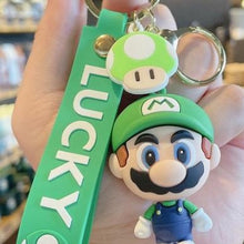 Load image into Gallery viewer, Super Mario &amp; Luigi Keychain