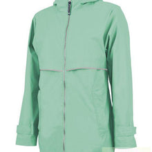 Load image into Gallery viewer, Women&#39;s Mint Charles River New Englander Rain Jacket