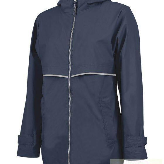 Women's Navy Charles River New Englander Rain Jacket