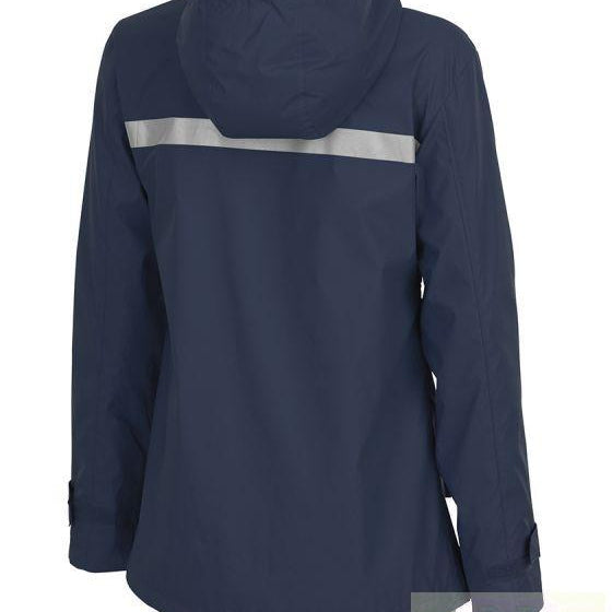 Women's Navy Charles River New Englander Rain Jacket