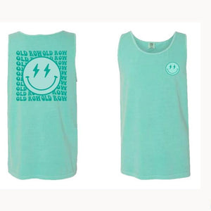 Old Row Retro Smiley Tank