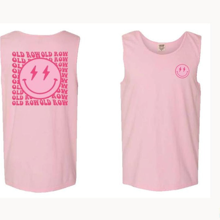 Old Row Retro Smiley Tank