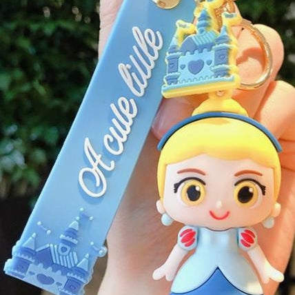 Castle Princess Keychain