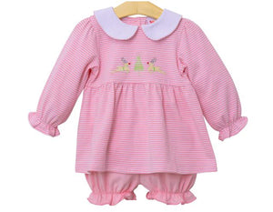 Reindeer Bloomer set- Jellybean