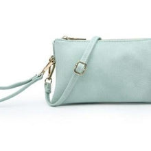 Load image into Gallery viewer, The Riley- Monogrammable 3 Compartment Wristlet/Crossbody