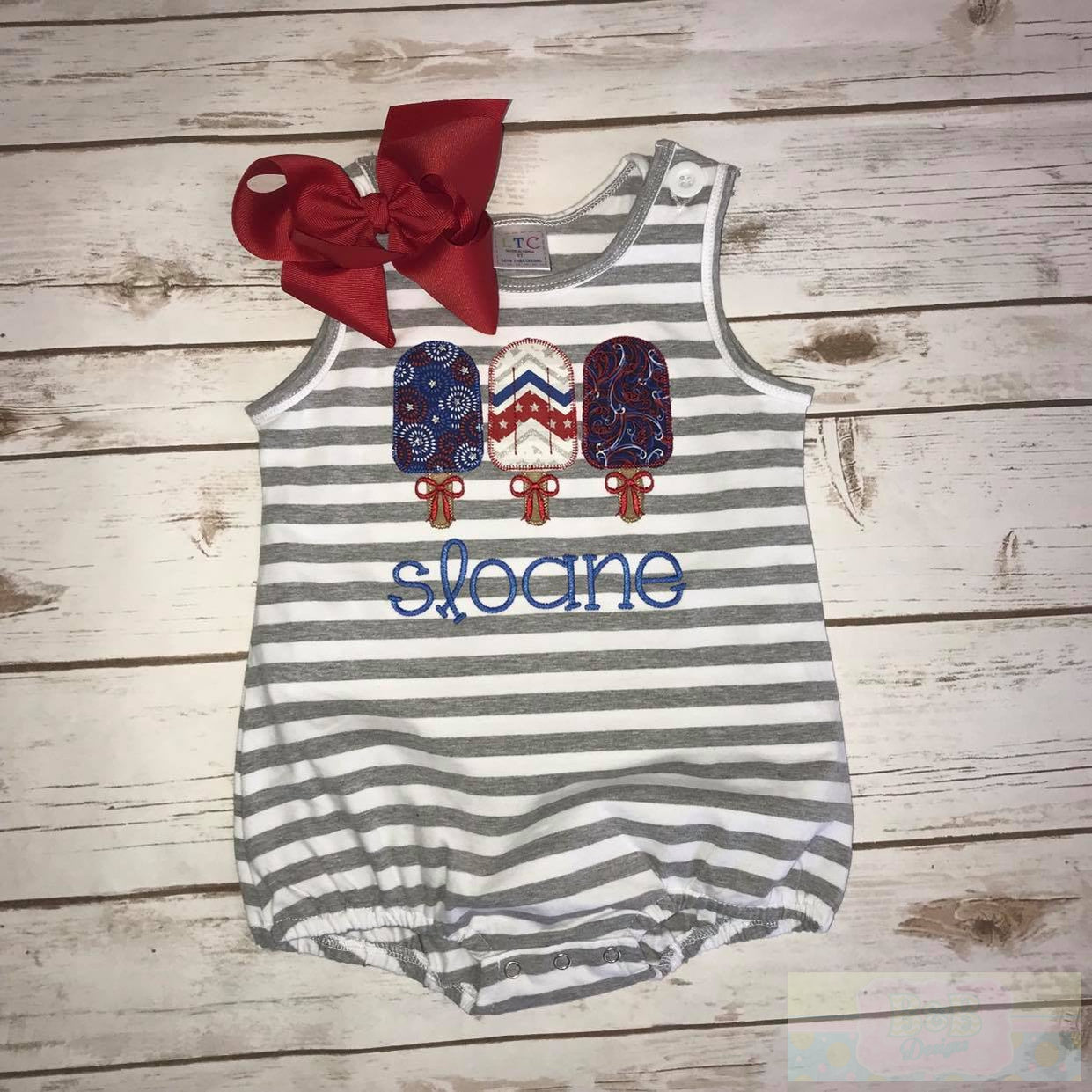 Patriotic Popsicle Bubble