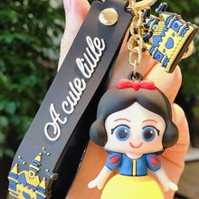 Load image into Gallery viewer, Castle Princess Keychain